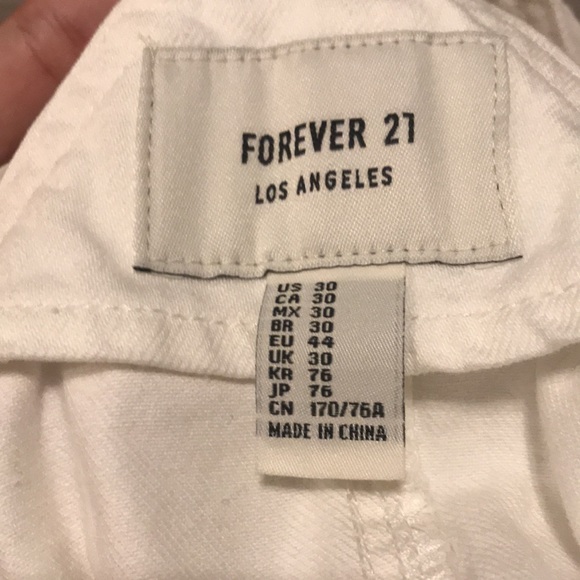 Worn Once-Forever 21 Jean Skirt Overall - Picture 6 of 7